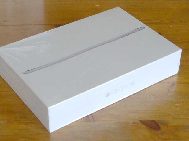 iPad miniの箱